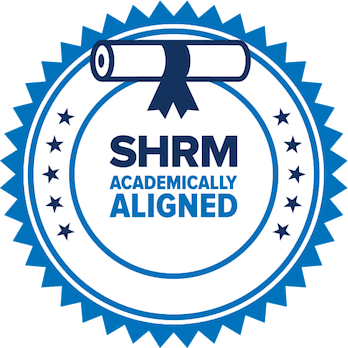 SHRM Academically Aligned seal