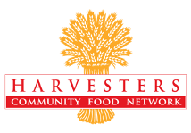 Logo for Harvesters, the Community Food Network