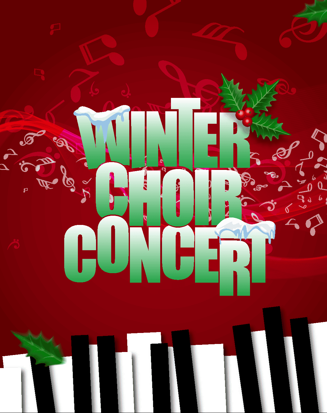 Winter Choir Concert — Avila University holiday choral performance. Friday December 11 at 7:30 p.m., Goppert Performing Arts Center